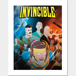invincible poster Posters and Art